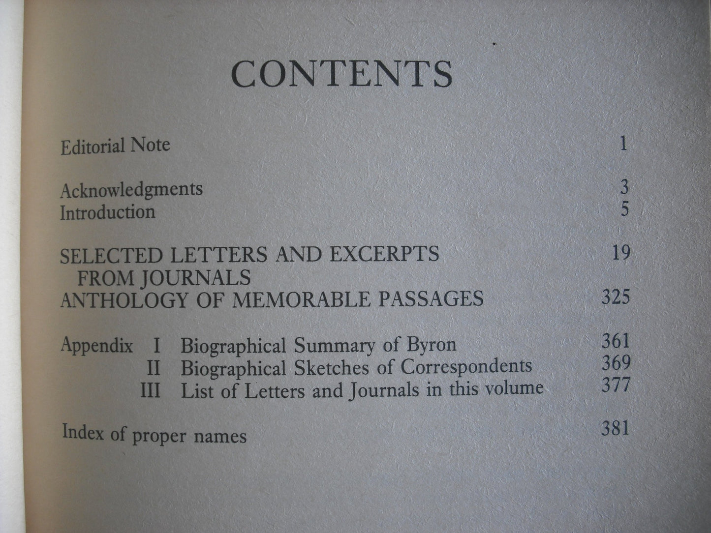 Selected Letters and Journals