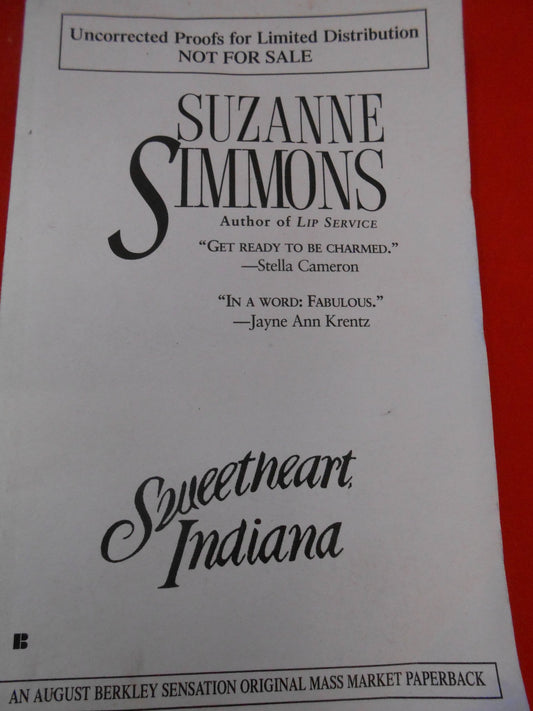 Sweetheart, Indiana Simmons, Suzanne