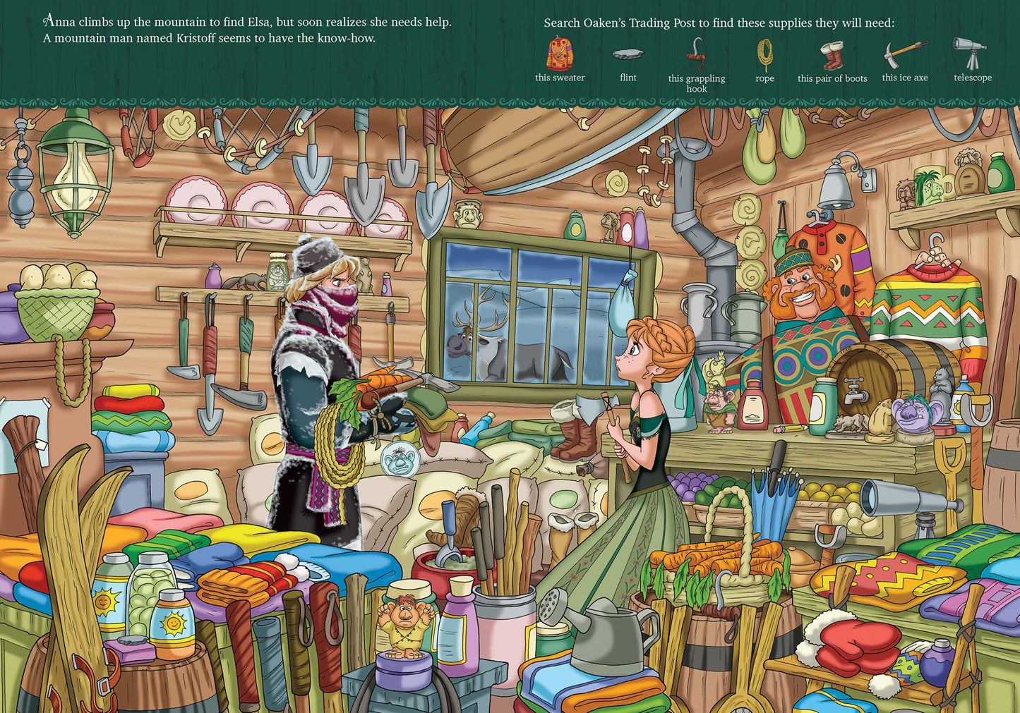Disney Frozen Elsa, Anna, Olaf, and More! - Look and Find Collection - Includes Scenes from Frozen 2 and Frozen - PI Kids [Hardcover] Mawhinney, Art and Pi Kids
