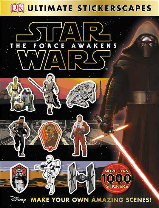 Star Wars The Force Awakens: Ultimate Stickerscape [Paperback] DK