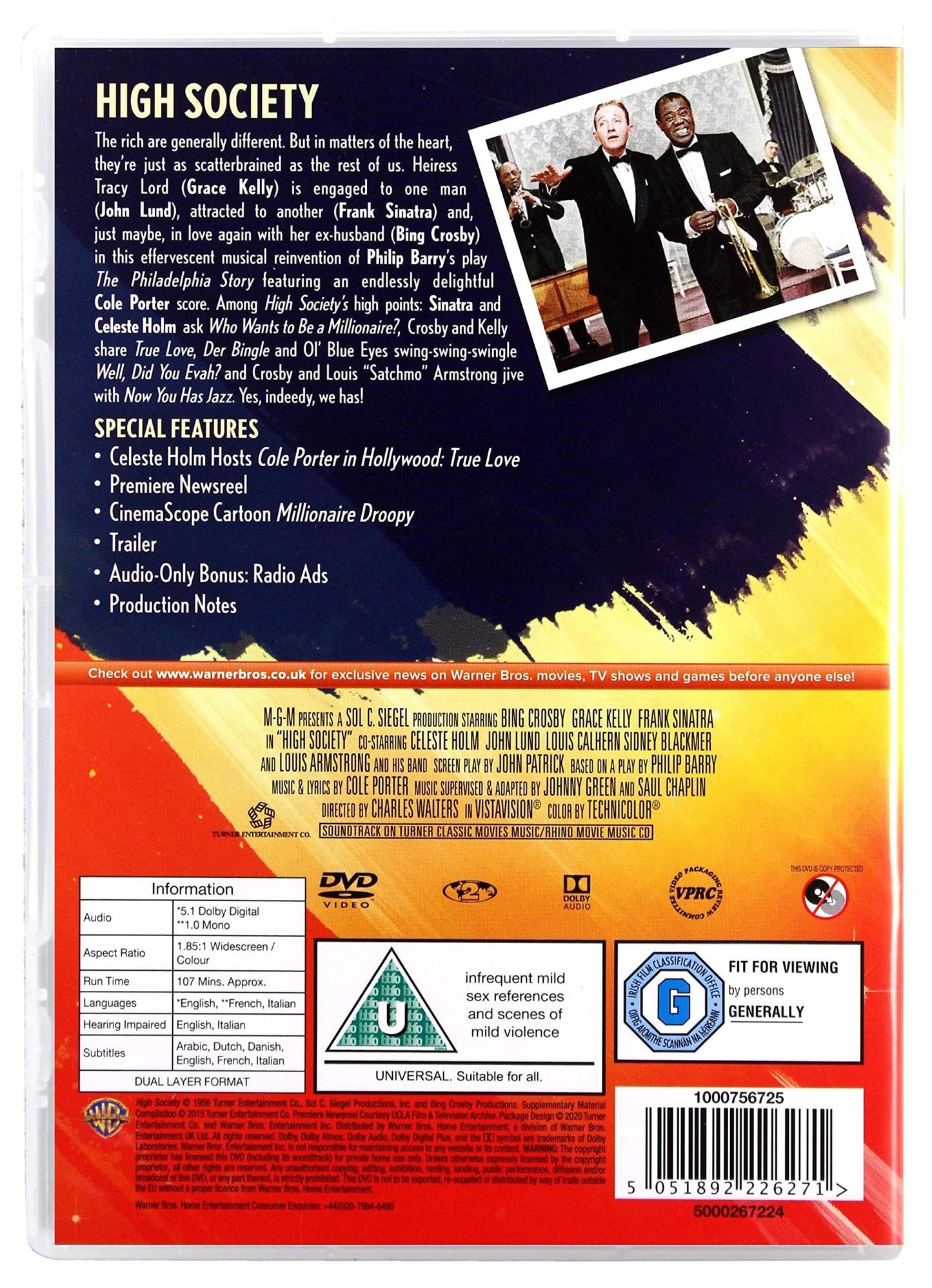 High Society [DVD] [1956] [2020] [DVD]