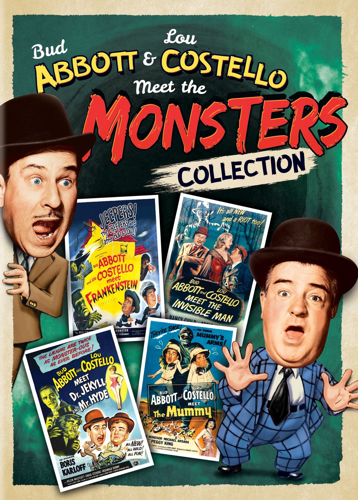 Abbott & Costello: Meet The Monsters Collection [DVD]