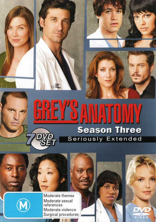 Grey's Anatomy: Season 3 (DVD) [DVD]