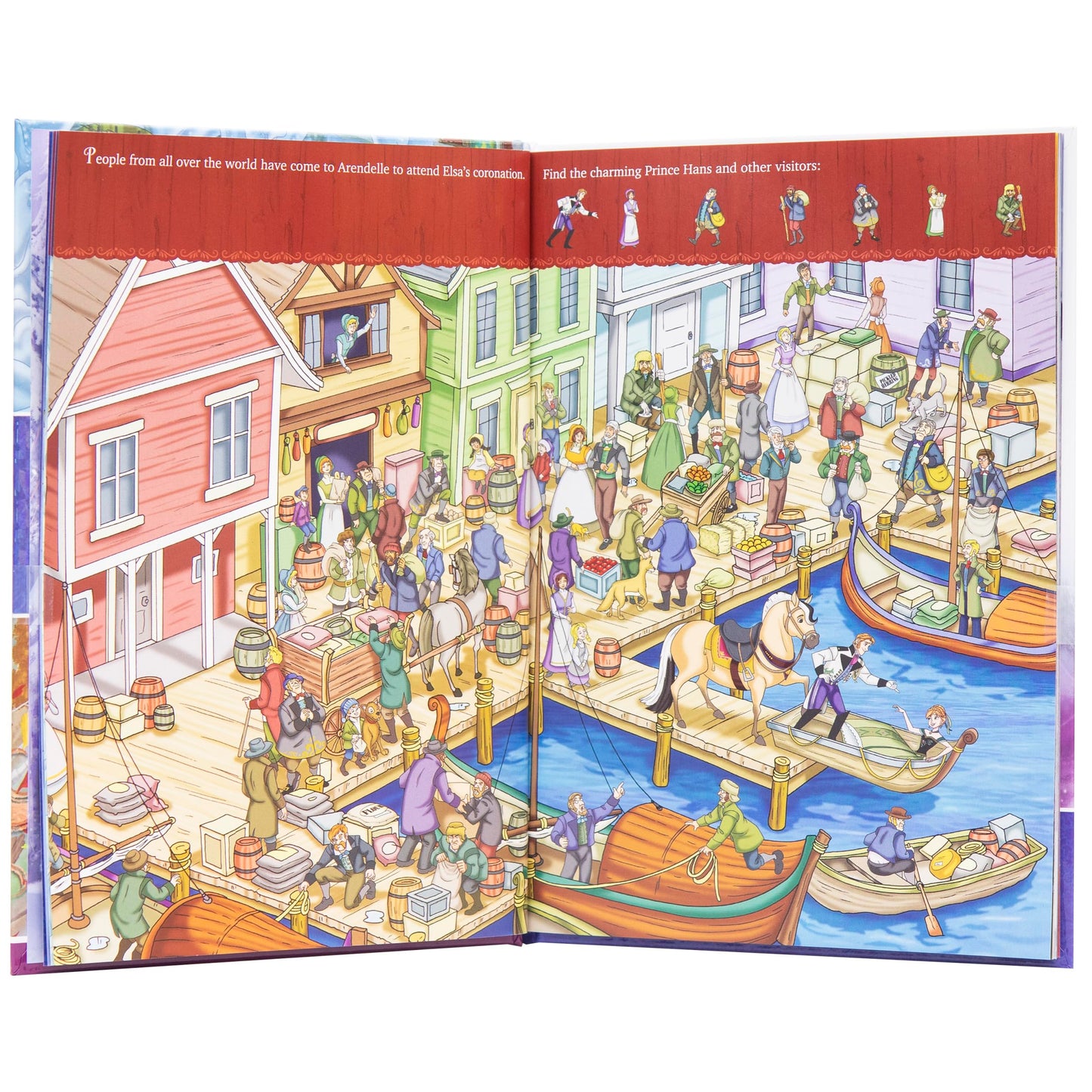 Disney Frozen Elsa, Anna, Olaf, and More! - Look and Find Collection - Includes Scenes from Frozen 2 and Frozen - PI Kids [Hardcover] Mawhinney, Art and Pi Kids
