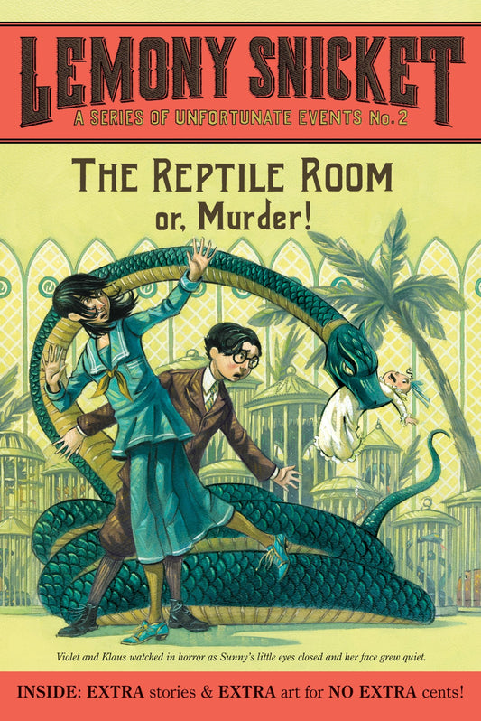 The Reptile Room Or, Murder!: 2 [Paperback] Snicket, Lemony