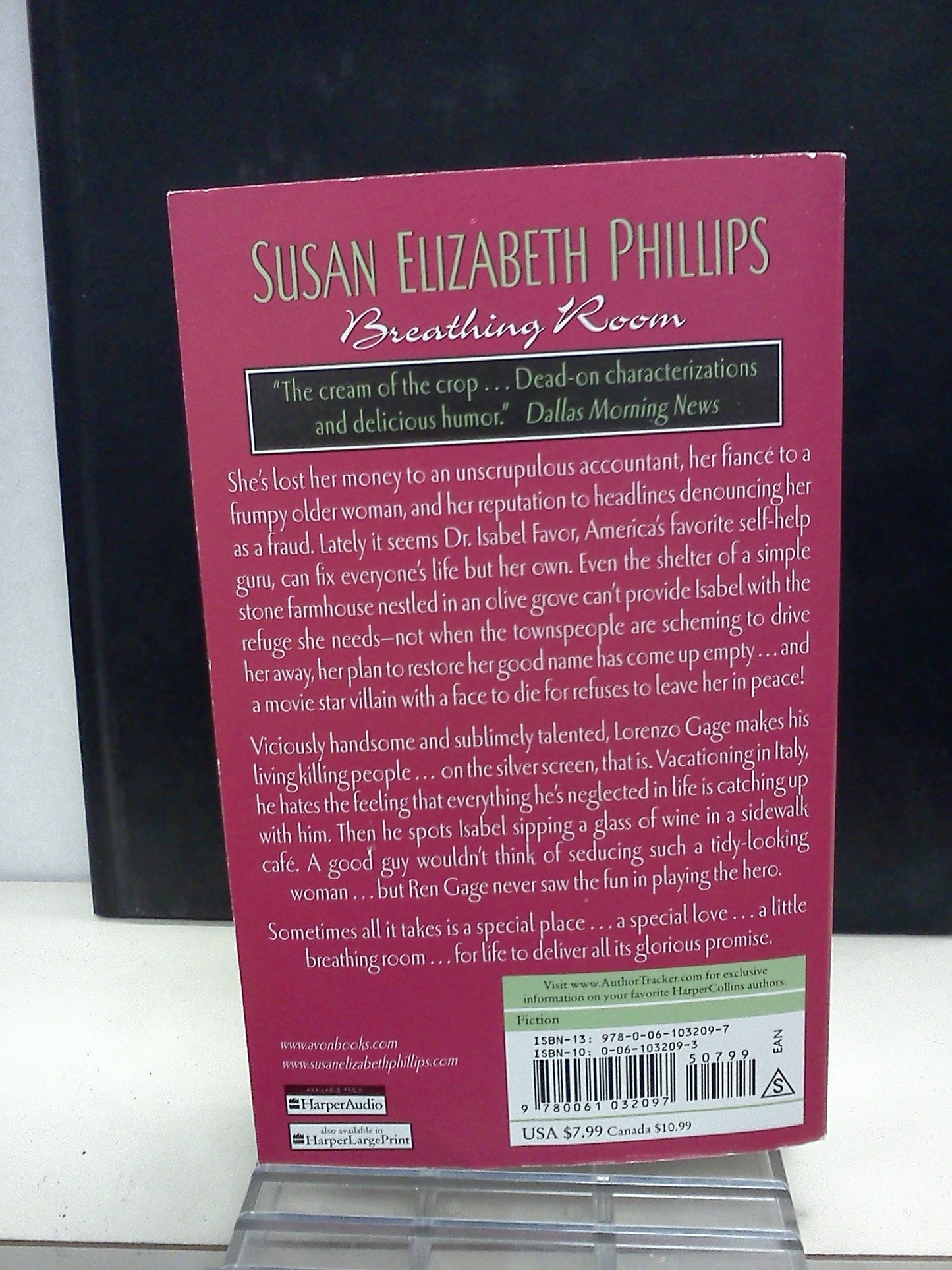 Breathing Room [Mass Market Paperback] Phillips, Susan Elizabeth
