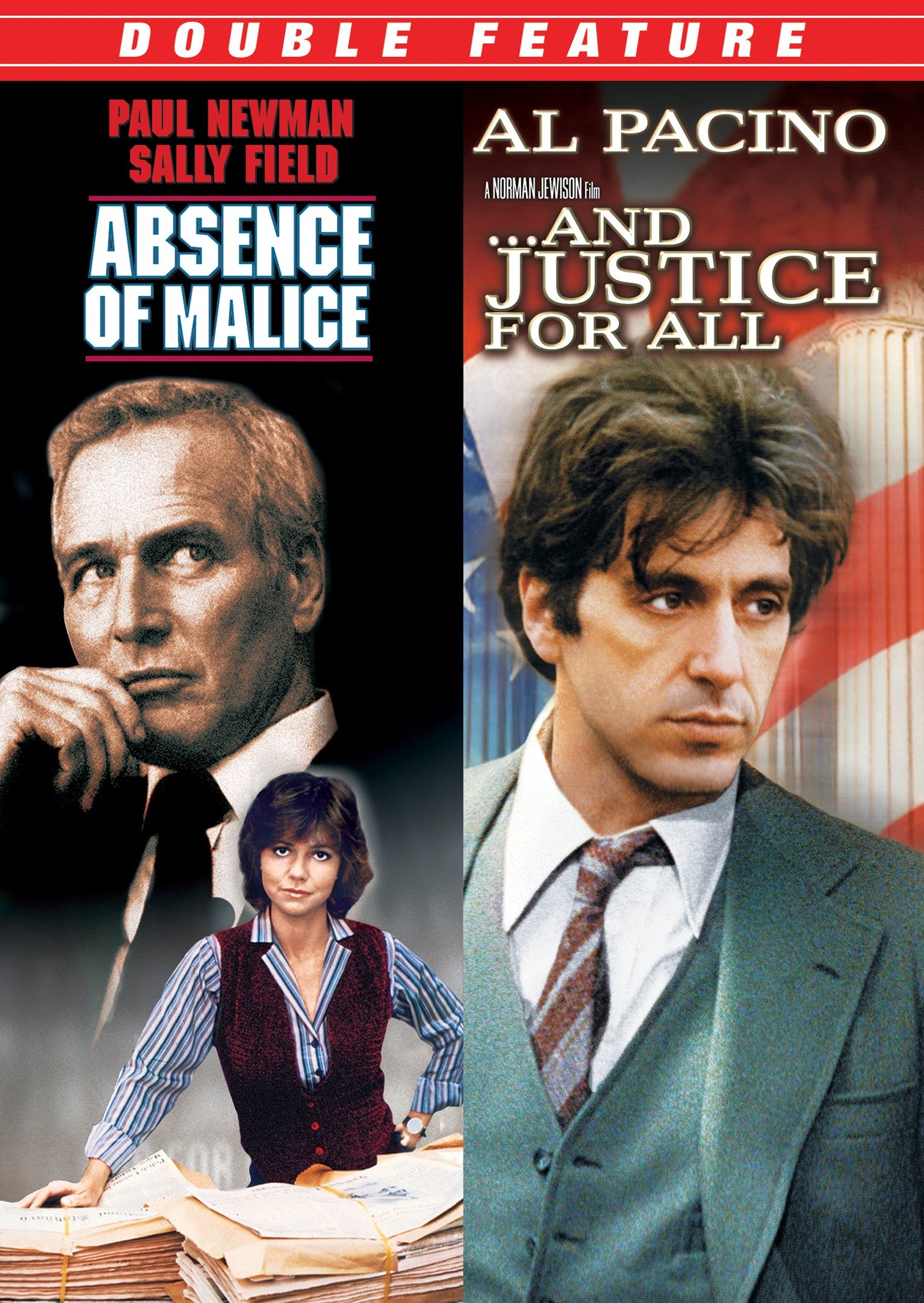 Absence of Malice / ...and Jusice for All [DVD]