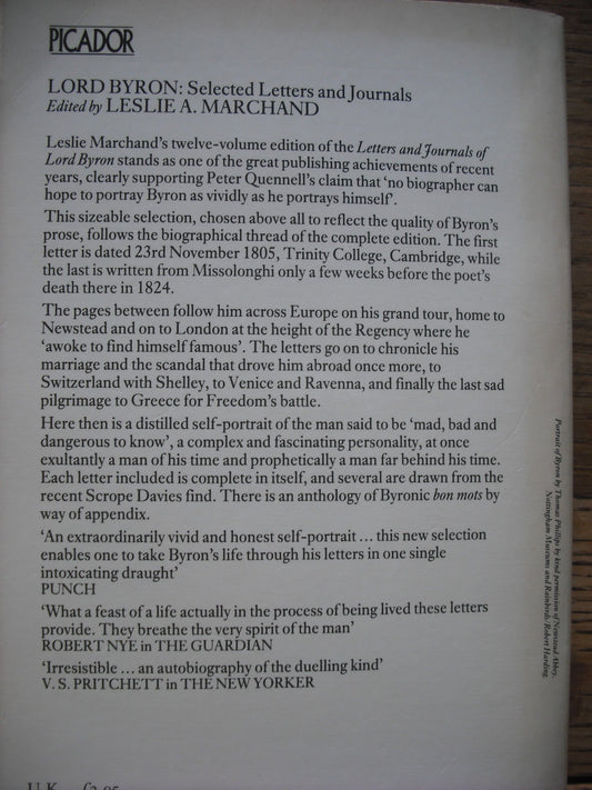 Selected Letters and Journals