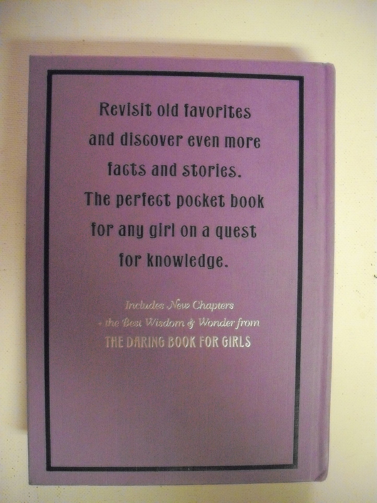The Pocket Daring Book for Girls: Wisdom & Wonder [Hardcover] Andrea Buchanan and Miriam Peskowitz