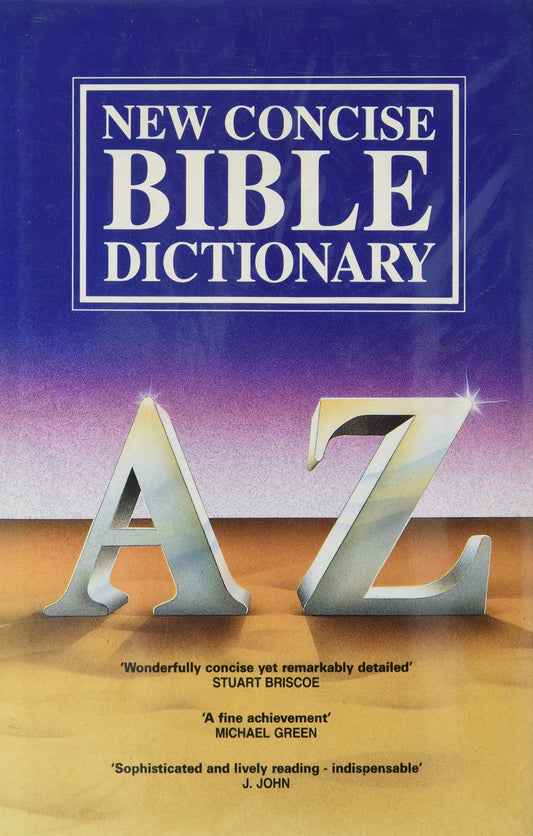 New Concise Bible Dictionary Williams, Derek