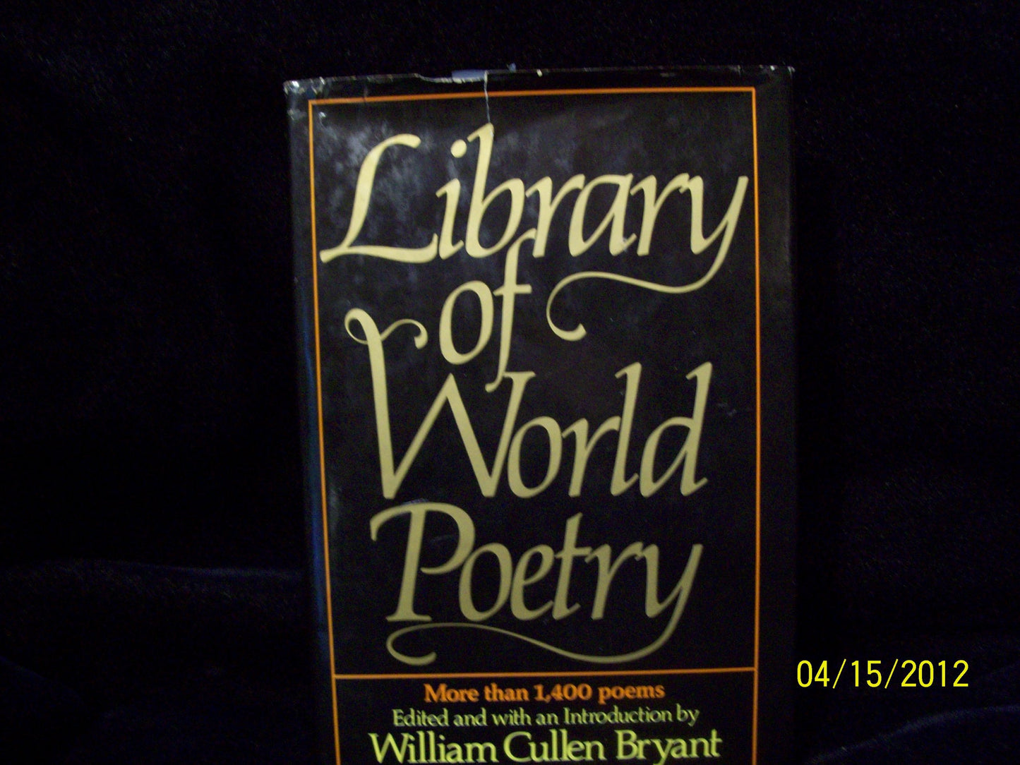 Library of World Poetry Bryant, William Cullen