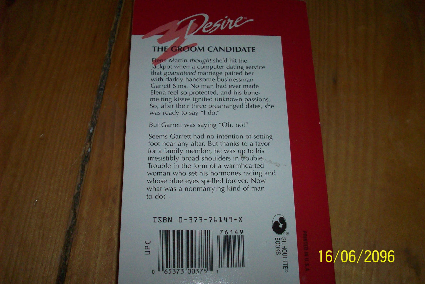 Non-Refundable Groom [Mass Market Paperback] Patty Salier