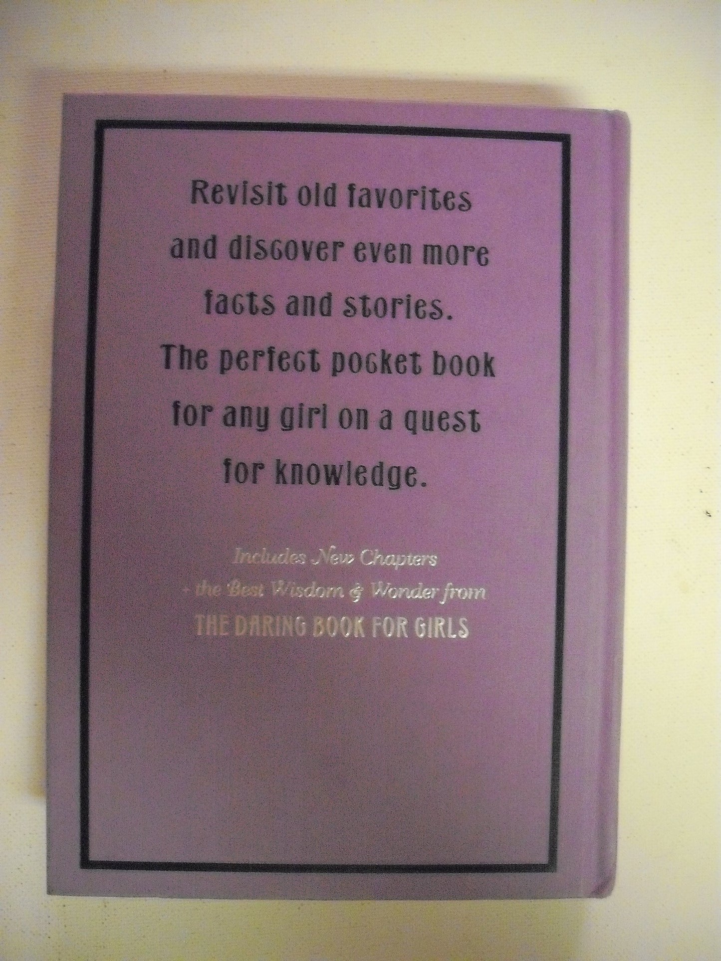 The Pocket Daring Book for Girls: Wisdom & Wonder [Hardcover] Andrea Buchanan and Miriam Peskowitz