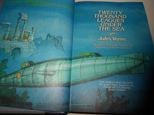Twenty Thousand Leagues Under The Sea (World's Best Reading) [Hardcover] Jules Verne