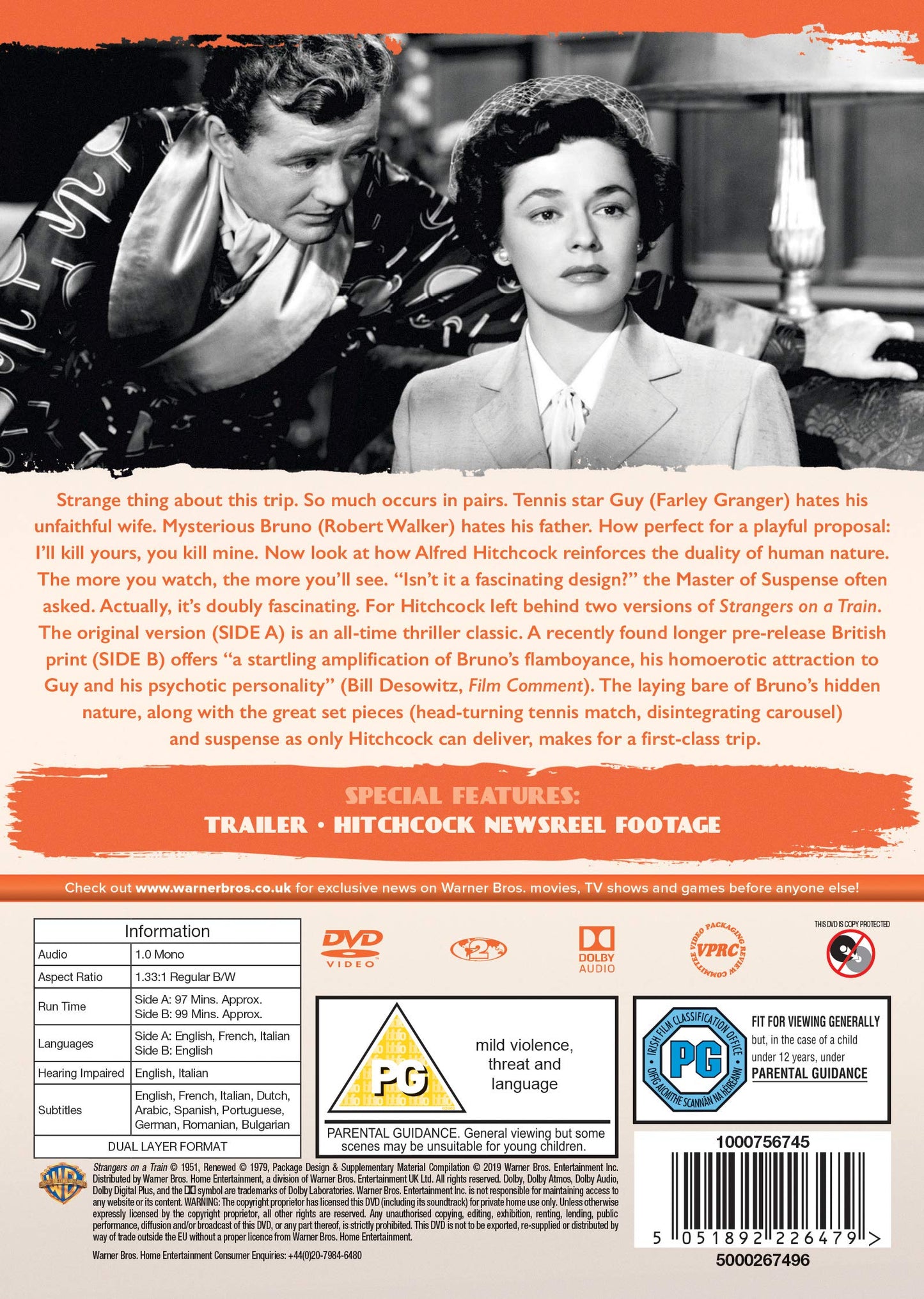 Strangers On A Train [DVD] [1999] [2020] [DVD]