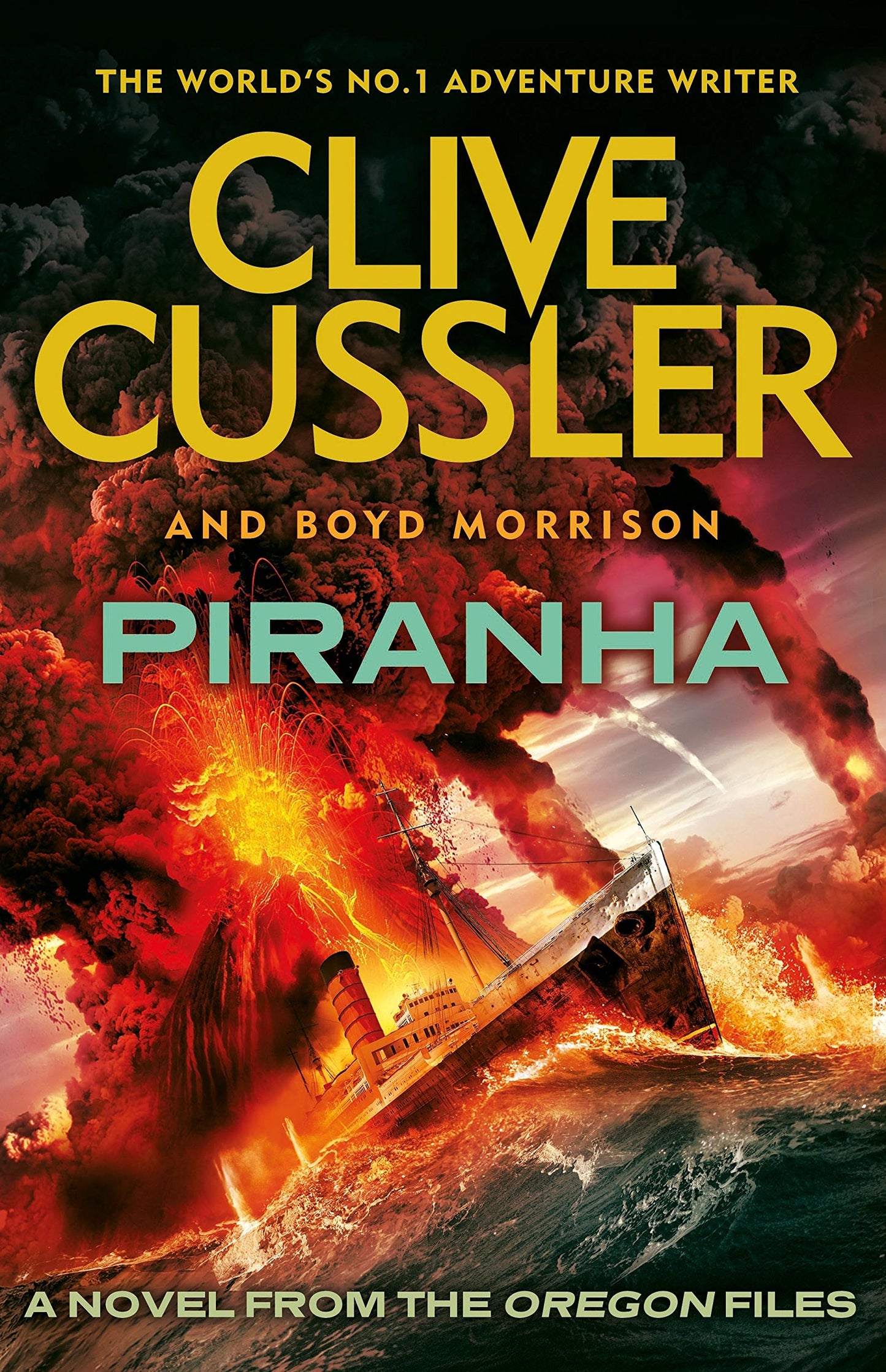 Piranha: Oregon Files #10 Cussler, Clive and Morrison, Boyd