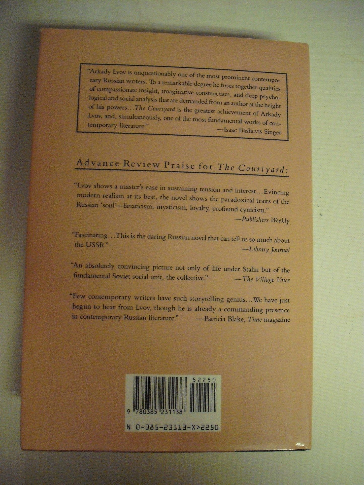 Courtyard, The [Hardcover] Lvov, Arkady