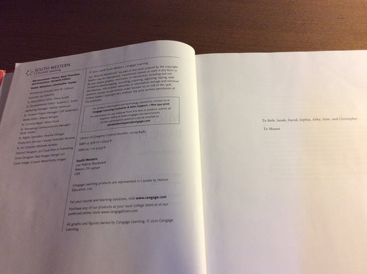 Microeconomic Theory : Basic Principles and Extensions (with Economic Applications, InfoTrac? Printed Access Card) [Hardcover] Nicholson,Walter