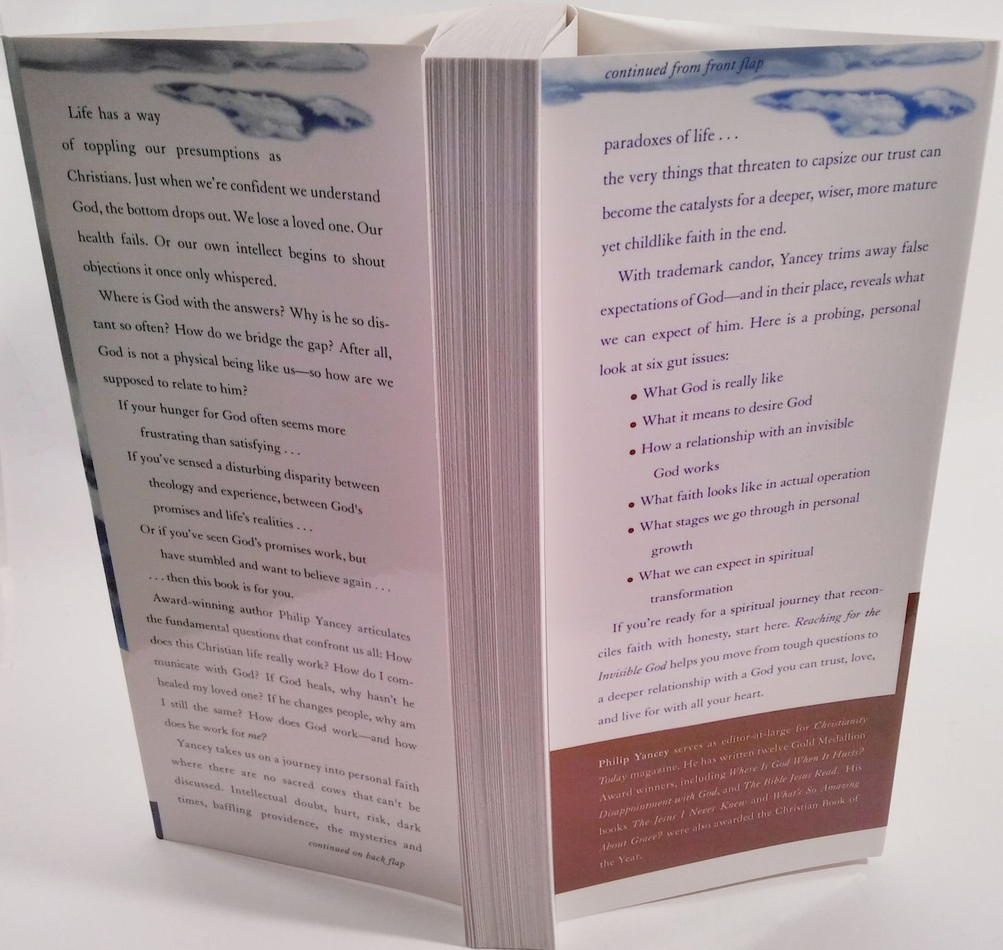 Reaching for the Invisible God: What Can We Expect to Find? Yancey, Philip