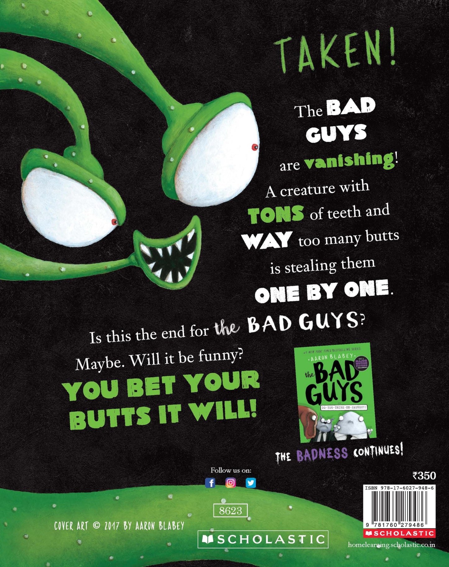 Alien vs Bad Guys (the Bad Guys: Episode 6) [Paperback] Blabey, Aaron