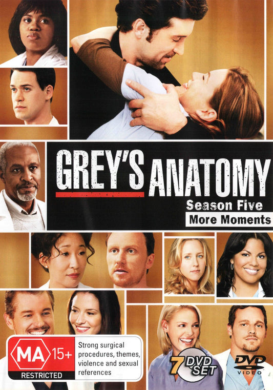 Grey's Anatomy: Season 5 (DVD) [DVD]