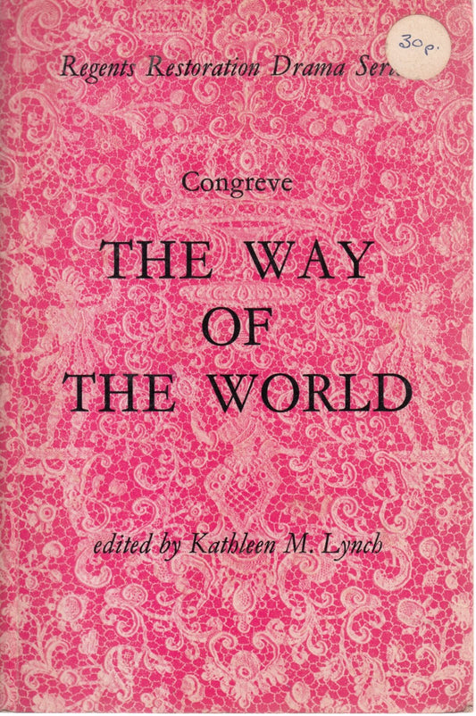 Way of the World Congreve, William and Lynch, Kathleen M.