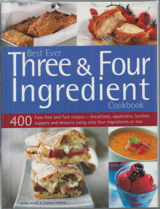 Best Ever 3 & 4 Ingredient Ckbk [Paperback] Not, Known