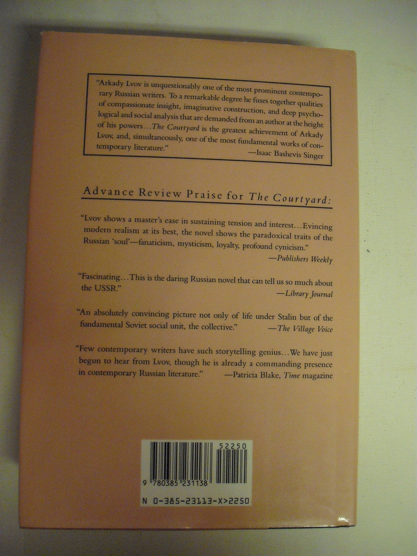 Courtyard, The [Hardcover] Lvov, Arkady