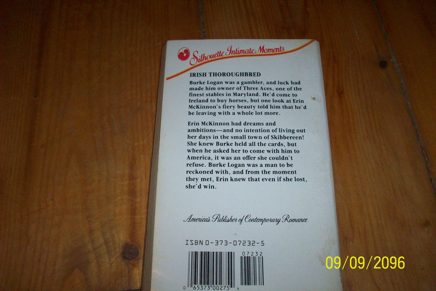 Irish Rose (Silhouette Intimate Moments No. 232) Nora Roberts