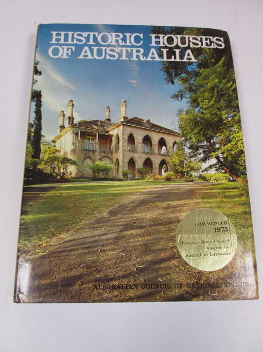 Historic Houses Of Australia [Hardcover] Australian Council Of National Trusts