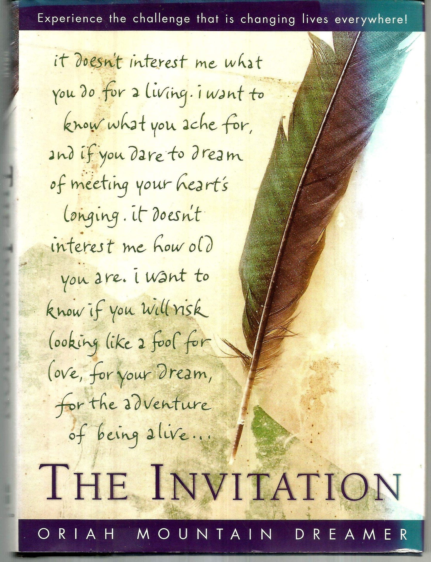 The Invitation [Hardcover] Oriah