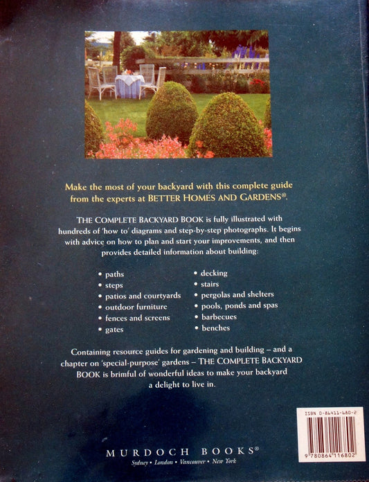 Complete Backyard Book Limp