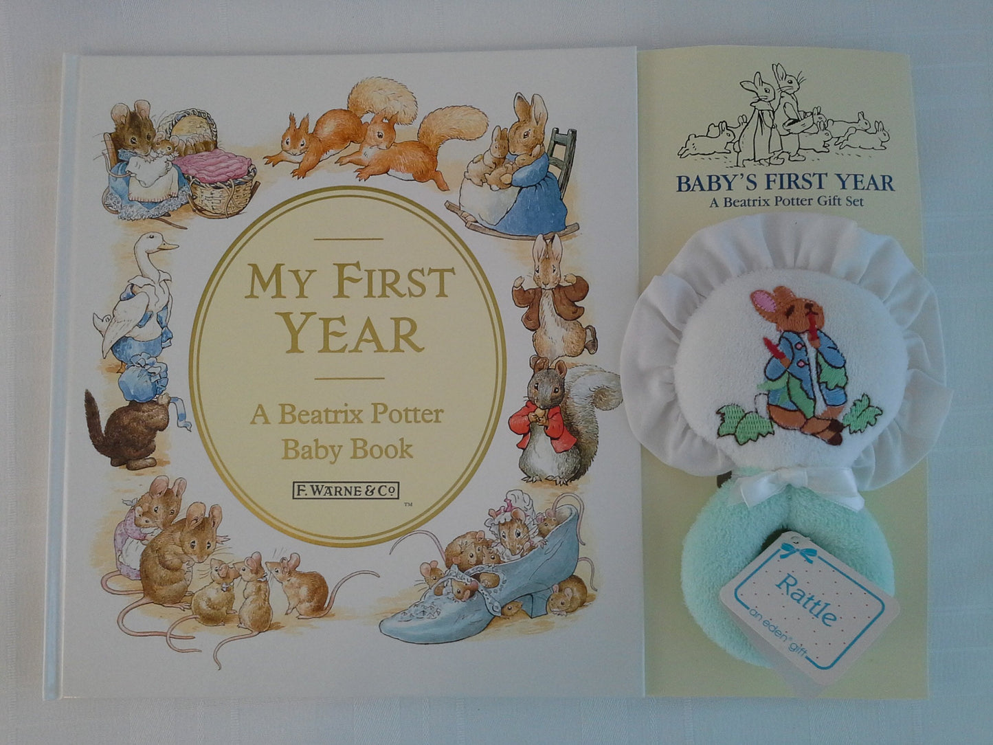 My First Year: A Beatrix Potter Baby Book Potter, Beatrix and Taylor, Judy
