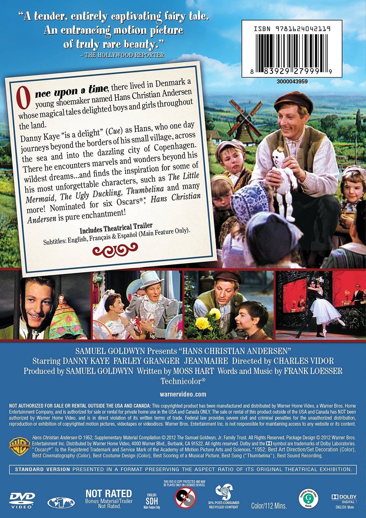 Hans Christian Andersen [DVD]