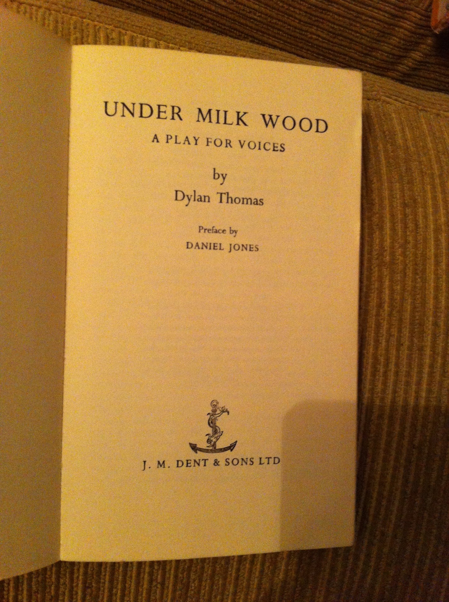 Under Milk Wood: A Play for Voices