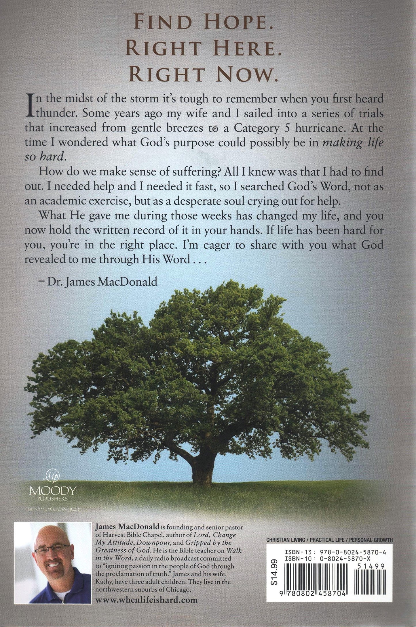 When Life Is Hard [Paperback] Macdonald, James