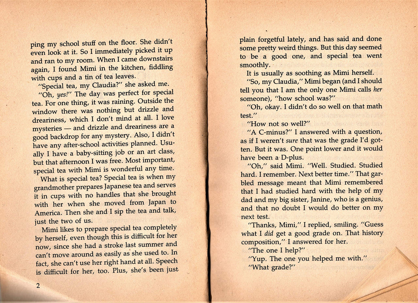 Claudia and the Sad Good-Bye [Paperback]